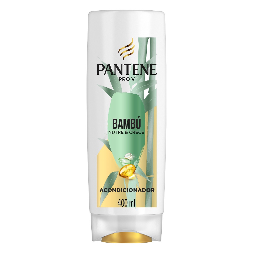 Liqui Acondicionador Pantene Bambú Nutre Crece 400 ml