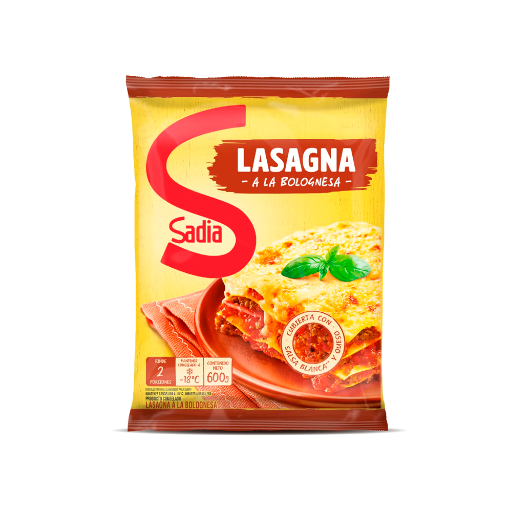 Super El Trebol - Lasagna Bolognesa Sadia 600 gr