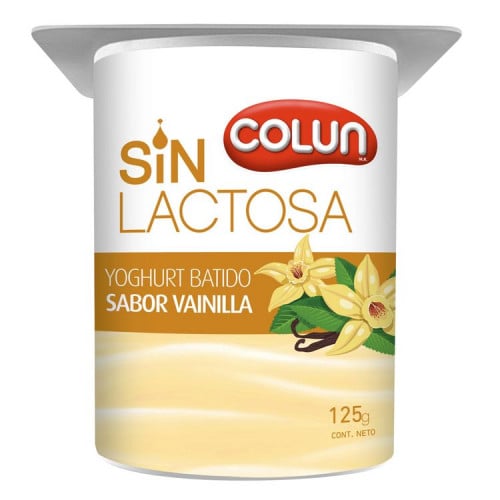 Yoghurt natural Colún 125 gramos