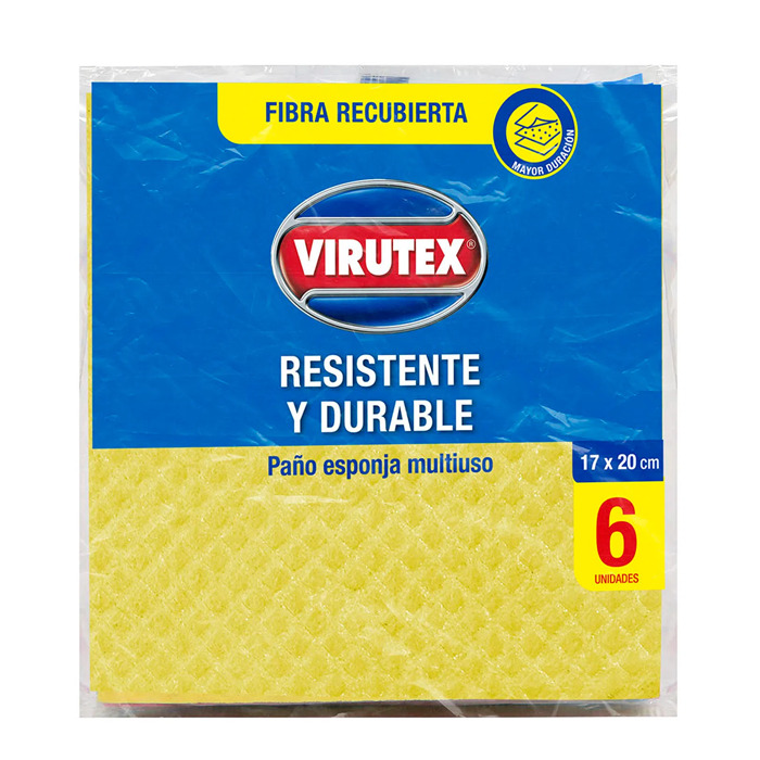 Toallas húmedas desinfectantes multiuso 12 Unidades – Somos Virutex