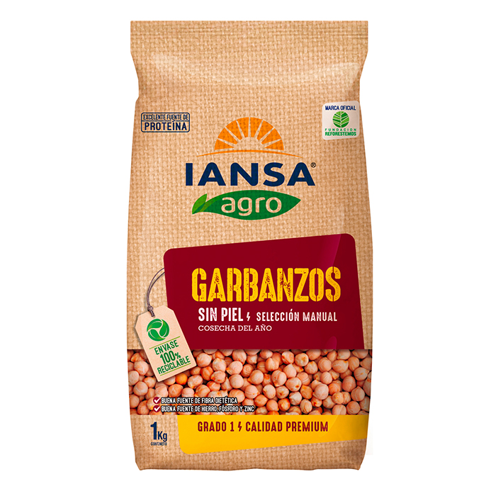 Super El Trebol Garbanzos Iansa Agro 1kg