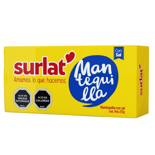 Super El Trebol - Mantequilla Surlat Pan 250 Gr