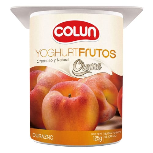 Yoghurt natural Colún 125 gramos