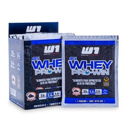 7  Sachets Proteina en Polvo Whey Pro Win 33gr