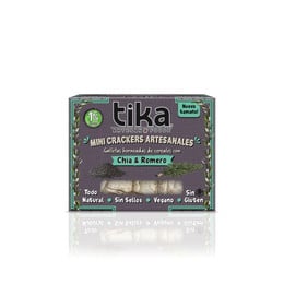Tika Mini Cracker Chia y Romero 140gr