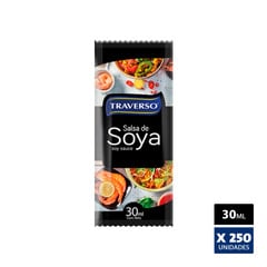 Salsa de Soya Sachet - Caja 250 Unidades