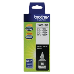 Botella de Tinta Brother BT6001BK, Súper Alto Rendimiento, Hasta 6,000 páginas, Negro