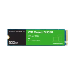 SSD WD Green SN350 500GB M.2 2280 NVMe, Lectura 2400MB/s