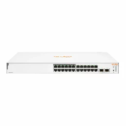 Switch HPE Aruba Instant On 1830 24G 12p Class4 PoE 2SFP 195W, Gigabit Ethernet, PoE
