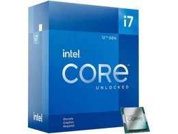 Procesador Intel Core i7-12700KF, 12 núcleos, hasta 5,00 GHz, LGA 1700, Sin gráficos integrados