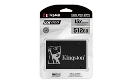 SSD Kingston KC600 512 GB SATA 6Gb/s 2,5”, AES de 256 bits 550/500 MB/s