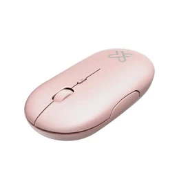Mouse Inalámbrico Klip Xtreme SlimSurfer, USB, 1600 dpi, Rosa