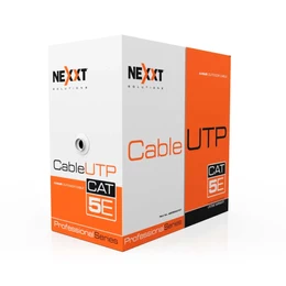 Bobina Cable de Red UTP Cat5e Rojo Nexxt 305m, 24AWG