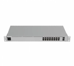 Switch  Ubiquiti UniFi Switch USW-16-POE, 16 puertos Gigabit Ethernet, SFP, 1U