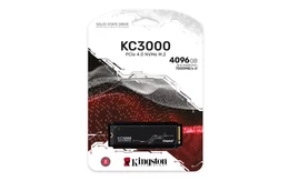 SSD KINGSTON KC3000 de 4 TB NVMe PCIe 4.0 Lectura/Escritura 7000/7000MB/s