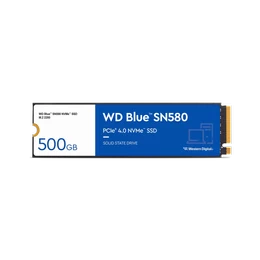 SSD WD Blue SN580 PCIe 4.0 NVMe M.2 500GB, L 4000MB/s, E 3600MB/s