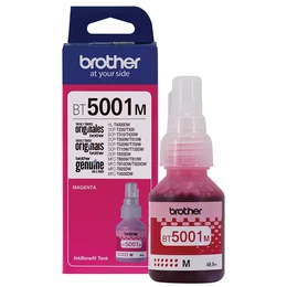 Botella de tinta Brother BT5001M, ultra alto rendimiento, hasta 5.000 páginas, Magenta