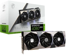 Tarjeta de video MSI Nvidia GeForce RTX 4080 SUPER 16G SUPRIM X, DP v1.4a, HDMI 2.1a