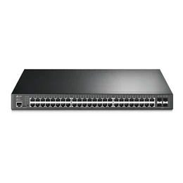 Switch administrado TP-Link JetStream TL-SG3452P, 52 puertos Gigabit L2+ con 48 puertos PoE+