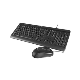 Kit teclado y mouse Klip Xtreme KCK-251S DeskMate, USB, en español