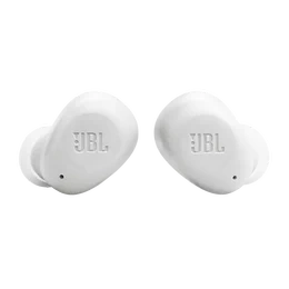 Audífonos inalámbricos JBL Wave Buds, micrófono, Bluetooth, IP54, Blanco