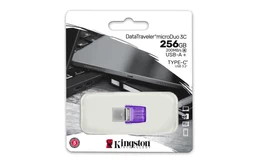 Pendrive Kingston DataTraveler microDuo 3C 256GB, USB-C, USB-A 3.2
