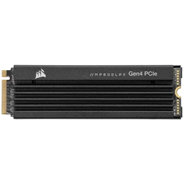 SSD CORSAIR MP600 PRO LPX 1TB  M.2 2280 PCIe 4.0 x4 NVMe, difusor de calor integrado
