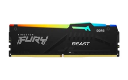Memoria RAM DDR5 16GB 5600MT/S Kingston Fury Beast RGB CL40, DIMM