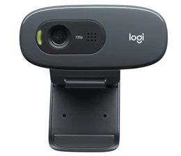 Webcam Logitech HD C270, 3 MP 1280x720, USB, Negro