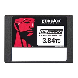 SSD Data Center Enterprise Kingston DC600M 3.84 TB SATA 6Gb/s de 2,5”, AES de 256 bits