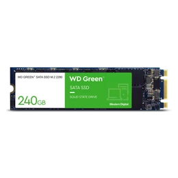 SSD WD Green SSD 240 GB, SATA, 6Gb/s, M.2 2280, Lectura 545MB/s
