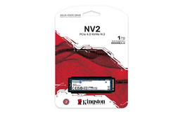 SSD KINGSTON NV2 de 1TB NVMe PCIe 4.0 Lectura/Escritura 3500/2100MB/s