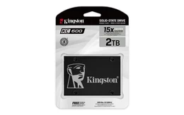 SSD Kingston KC600 2 TB SATA 6Gb/s 2,5”, AES de 256 bits 550/500 MB/s