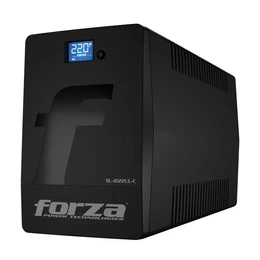 UPS inteligente Forza SL-1022UL-C, 1000VA/600W, 4 CEI-23-50, LCD táctil, 220V