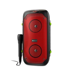 Parlante con micrófono Klip Xtreme BoomFire, 1200 W, Bluetooth, Negro