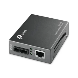 Convertidor Multimedia TP-Link MC110CS de Modo Individual de 10/100Mbps 