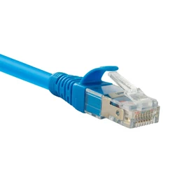 Cable de red Nexxt Solutions Patch Cord S/FTP NAB-PCS6A3FBL,  0,91 m Cat6a, Azul