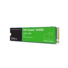SSD WD Green SN350 250GB M.2 2280 NVMe, Lectura 2400MB/s 