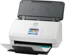 Escáner de documentos HP N4000 snw1, Dúplex, USB, 50 hojas, a color