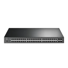 Switch TP-Link JetStream TL-SG3452XP,  48 puertos Gigabit, 4 puertos 10GE SFP+ L2+, PoE+