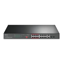 Switch  TP-Link JetStream TL-SG1218MP,  16 puertos Gigabit,  2 puertos con PoE+ 