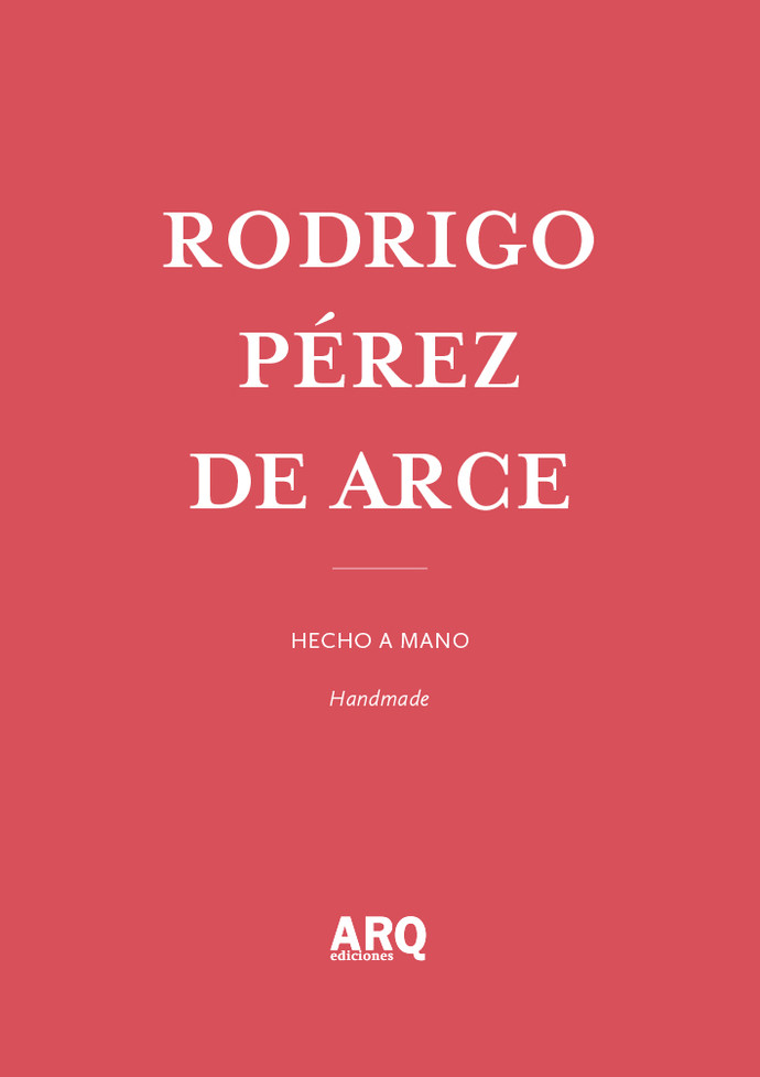 Rodrigo Pérez de Arce - 10 ARQDoc RPdeA