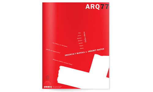 ARQ 77 | Urgencia y Materia - 