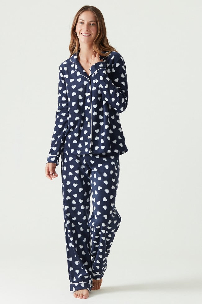 Pijama Sport Polar Azul Estampado 241
