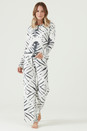 Pijama Praga Blanco Estampado 241