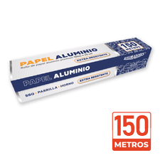 Rollo Papel Aluminio 45 cm x 150 metros - 20 Micras