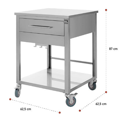 Mesa soporte Ahumador, Borniak