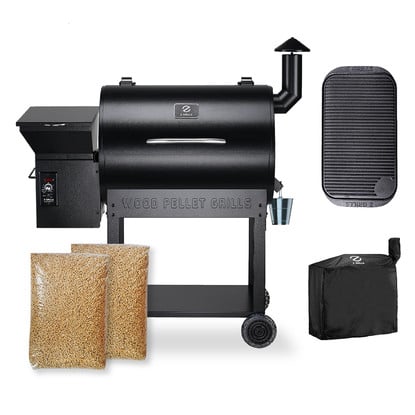 Ahumador a pellet Z grill + Cobertor + 2 sacos de Pellets + plancha para Z Grill 