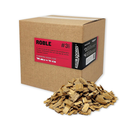 Caja 2 kg Chips#3 (10-25mm) - Roble, Manzano, Nogal, Haya