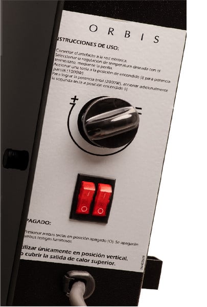 Calefactor eléctrico 4E2NOC